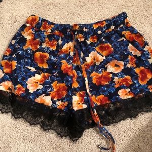Forever21 floral shorts